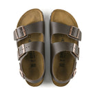 Coppia sandali Birkenstock Milano unisex pelle naturale design tre fasce Made in Germany