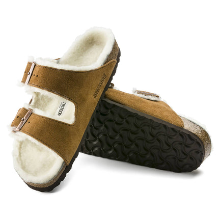 ARIZONA (SHEARLING) - Sandalo a due fasce da uomo e da donna BIRKENSTOCK
