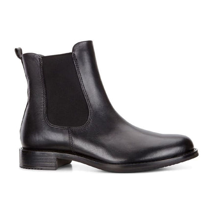 ECCO Sartorelle 25 women's Chelsea boot in premium full-grain leather with side elastic panels