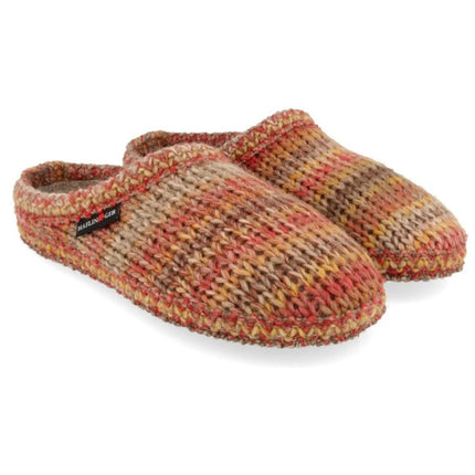 Haflinger Tricote wool felt unisex clogs with cork latex footbed