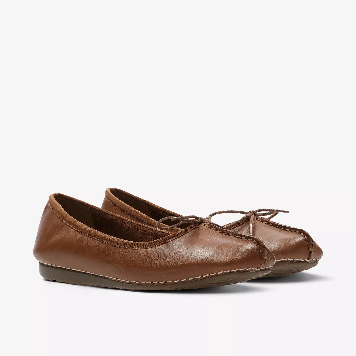 Clarks Freckle Ice Donna Ballerina In Pelle