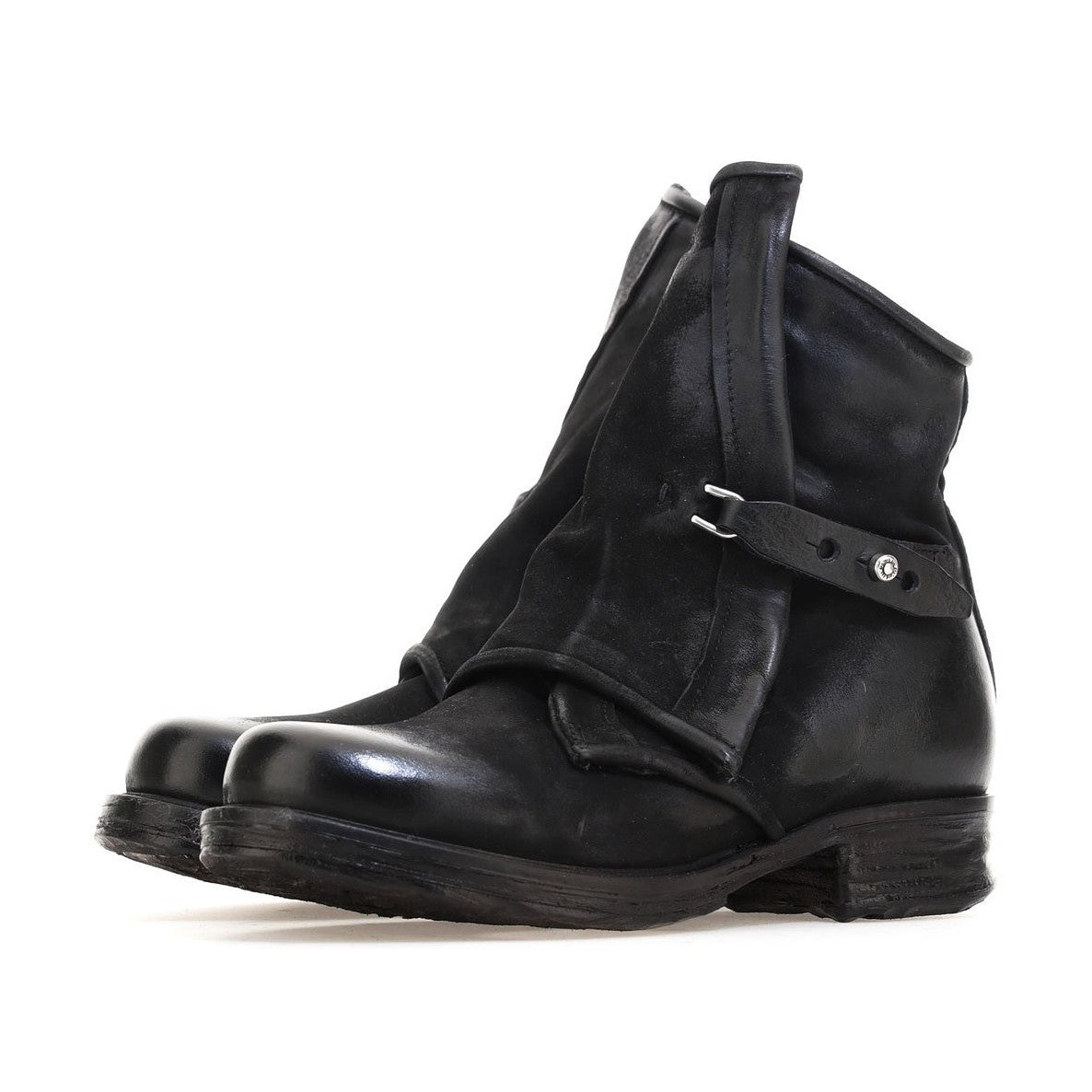 A.S.98 Vain Donna Stivaletto In Pelle Artigianale