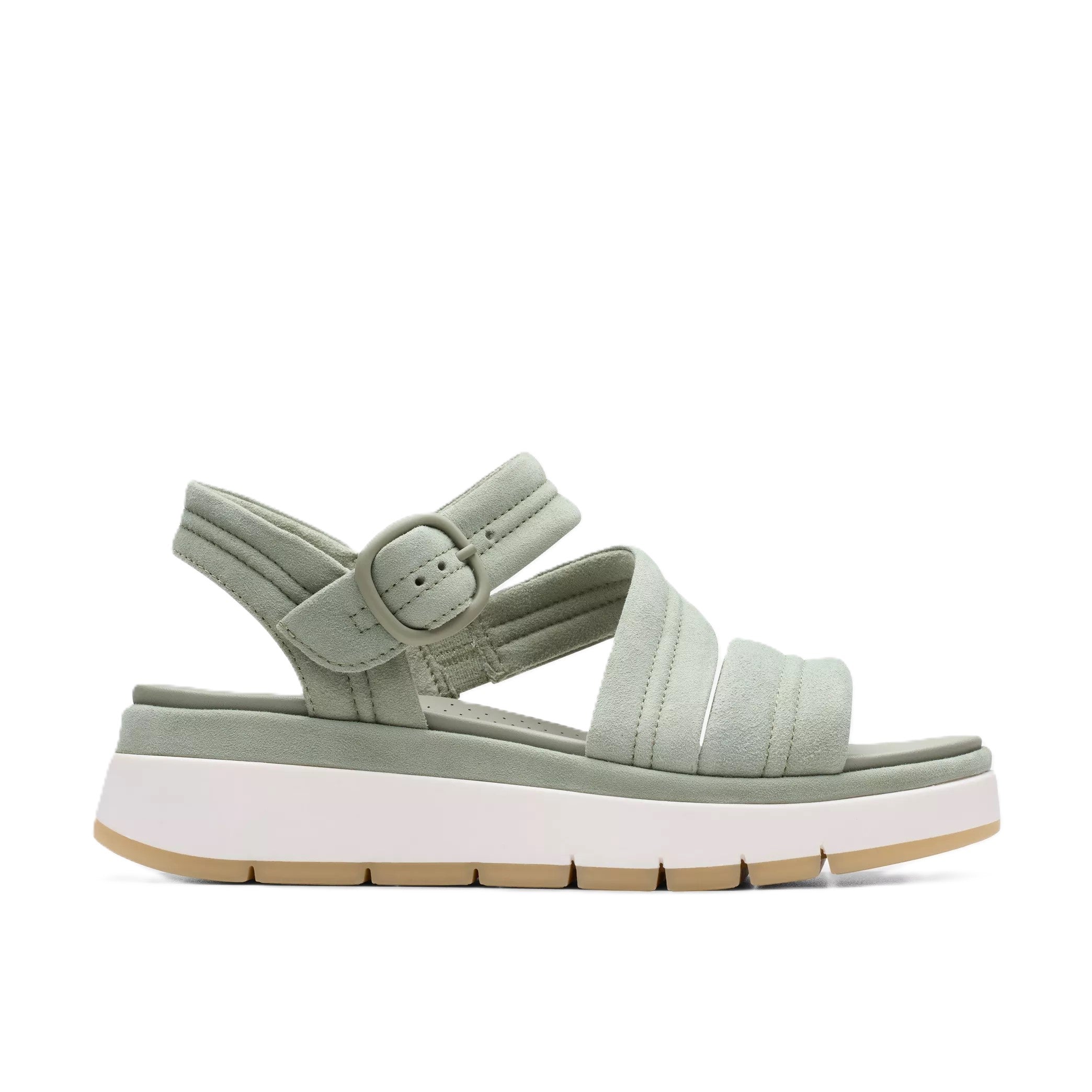 Clarks Tuscan Strap Sandalo Donna Platform In Pelle