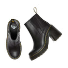 Dr. Martens Spence Donna Stivaletti Chelsea in Pelle Sendal con Tacco Svasato