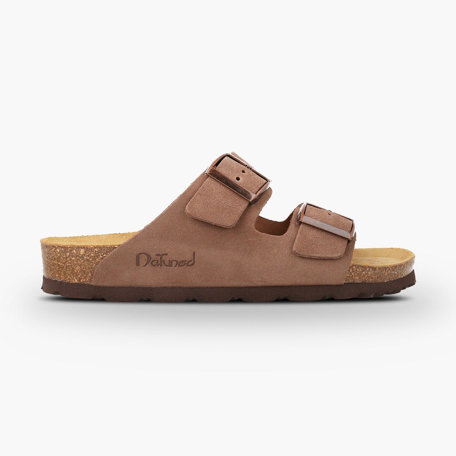 CH05 BIO - Sandalo a due fasce con cinturino regolabile da donna NATUNED