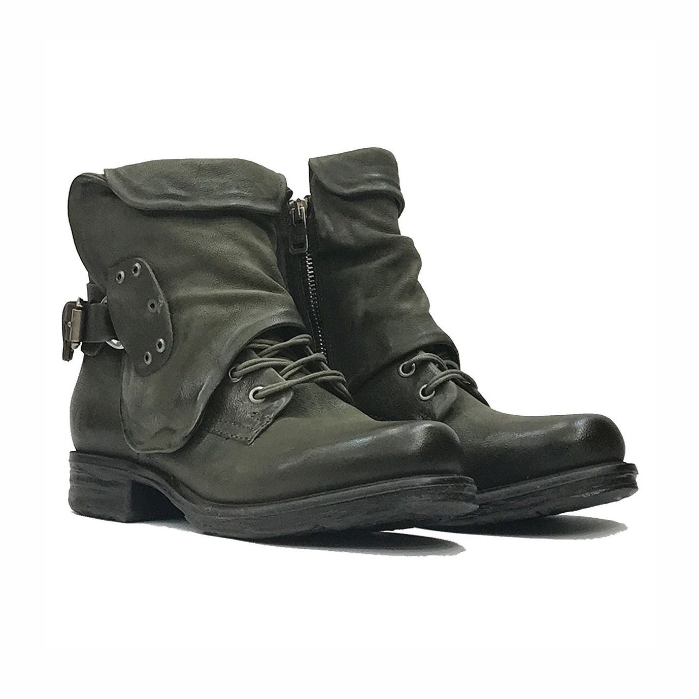 Stivaletto donna Simon A.S.98 in pelle naturale artigianale